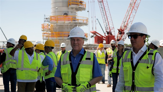 Touring Venture Global's New LNG Facility in Plaquemines Parish